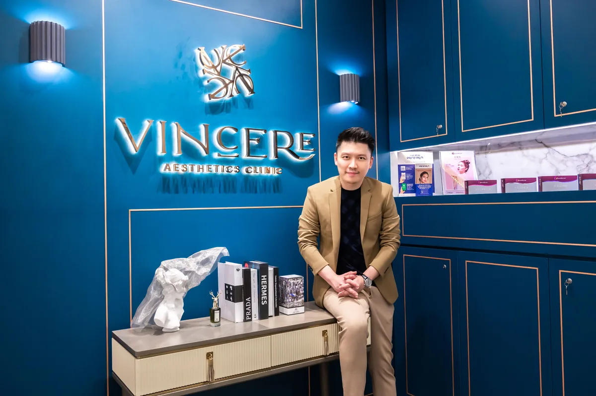 Dr Vincent Tan, Medical Director of Vincere Aesthetics Clinic, Singapore