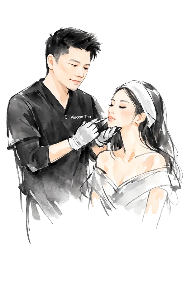 Crow’s feet anti-wrinkle treatment at Vincere Aesthetics Clinic, Singapore